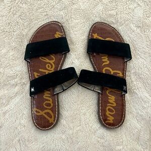Sam Edelman Black Sandals! Worn once